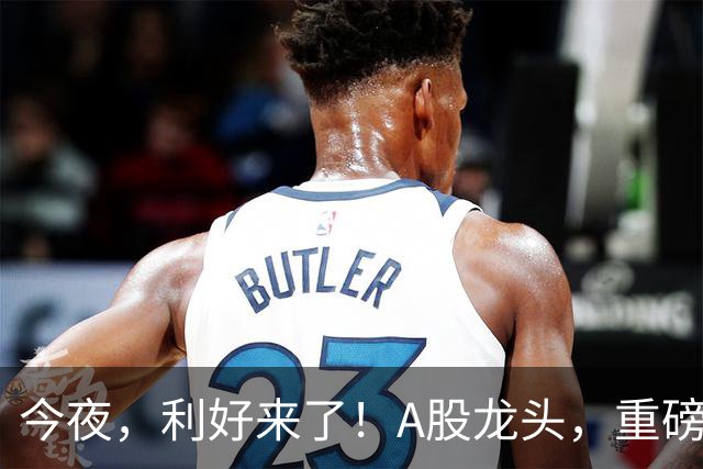 今夜，利好来了！A股龙头，重磅出手！